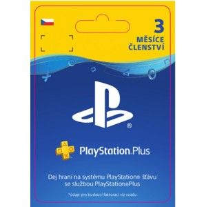 PlayStation Plus - Členstvo na 3 mesiace (pre CZ účty)