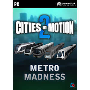 Cities in Motion 2: Metro Madness DLC (PC) DIGITAL