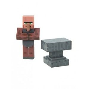 Figúrka Minecraft - Blacksmith Villlager s príslušenstvom