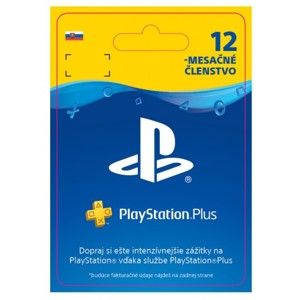 PlayStation Plus - predplatné 365 dní (pre SK účty)