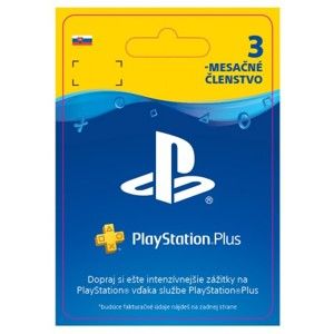 PlayStation Plus - predplatné 90 dní (pre SK účty)