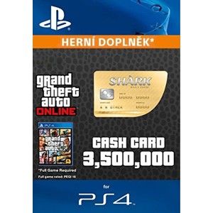 GTA Online Whale Shark Cash Card - $3,500,000