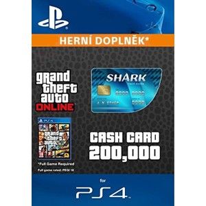 GTA Online Tiger Shark Cash Card - $200,000