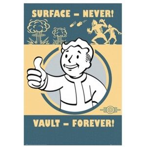 Plagát (20b) Fallout - Vault Forever 61 x 91,5cm