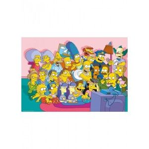 Plagát (44b) Simpsons - Sofa Cast 61 x 91,5cm