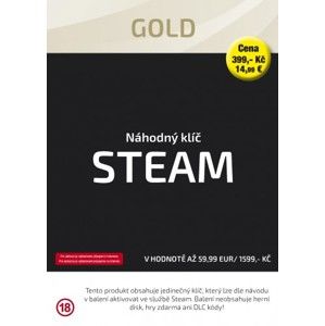 Steam - Náhodný klíč Gold