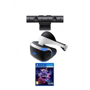 PlayStation VR + kamera + VR Worlds