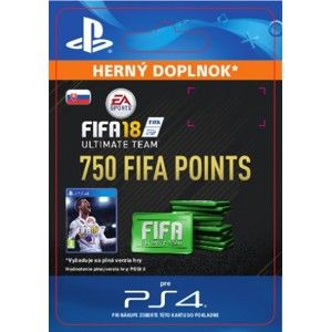 FIFA 18 Ultimate Team - 750 FIFA Points (pre SK účty)