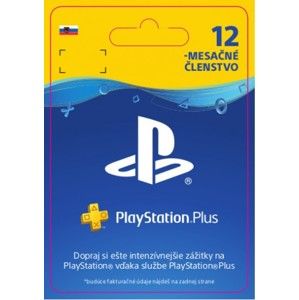 PlayStation Plus - Členstvo na 12 mesiacov (pre SK účty)