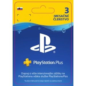 PlayStation Plus - Členstvo na 3 mesiace (pre SK účty)
