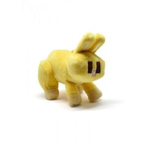 Figúrka Minecraft Plyš - Yellow Bunny