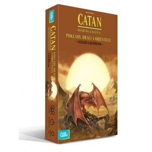 Desková Hra - Catan - Poklady, draci a objev