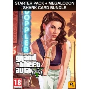 Grand Theft Auto V + Criminal Enterprise Starter Pack + Megalodon Shark Card (PC) DIGITAL