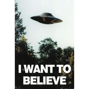Plagát (57b) X-Files - I Want To Believe