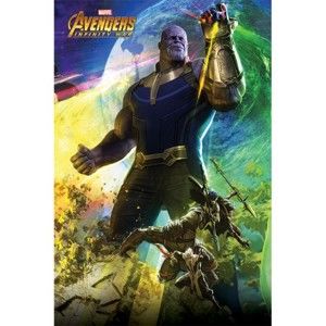 Plagát (66b) Avengers Infinity War - Thanos 61 x 91,5cm