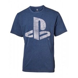 Tričko PlayStation: Faux Denim - L