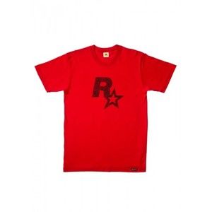 Tričko - Rockstar Logo červené S