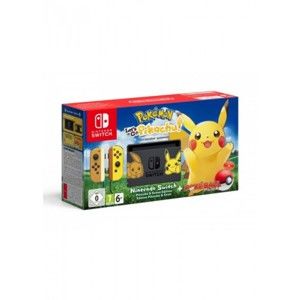 Konzola Nintendo Switch+Pokémon:Let's Go Pikachu+Poké Ball