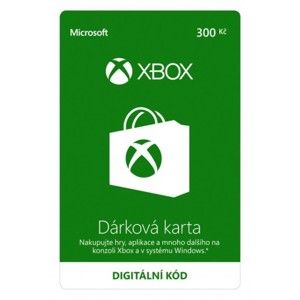 Xbox Live - kredit 300 Kč (samostatně neprodejné - platnost do 22.10.2018)