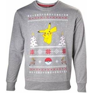 Sveter - Pokémon - Pikachu Christmas XL