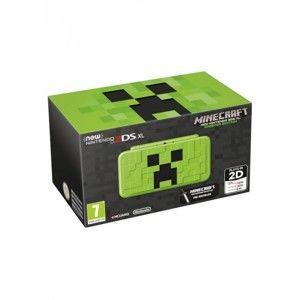 Konzola NEW Nintendo 2DS XL Minecraft - Creeper Edition