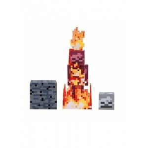 Figúrka Minecraft - Kostlivec v ohni