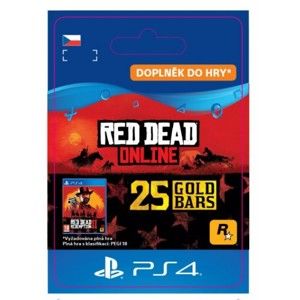 Red Dead Online: 25 Gold Bars (pre SK účty)