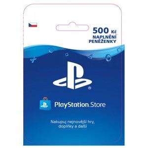 PlayStation Store - kredit 500 Kč