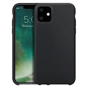 Xqisit Silicone Case do iPhone 11 černá