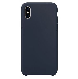 Xqisit Silicone Case pro iPhone XS/X modrá