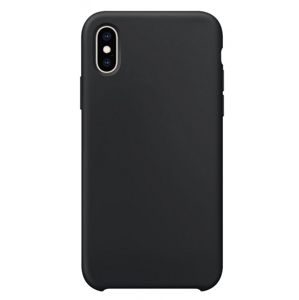Xqisit Silicone Case pro iPhone XS/X černá