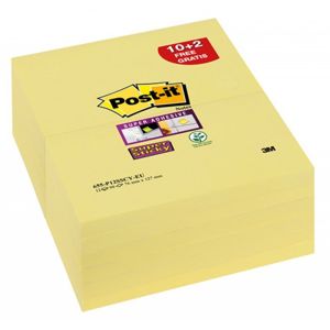 Post-It Super Sticky 655-P6SSCY-EU 127x76xmm 5+1x90 ks žlutý