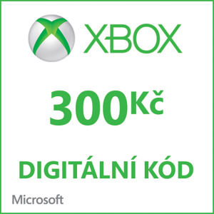 Microsoft Xbox Live Gift Card Czech 300 Czk