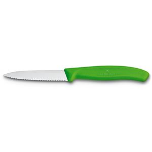 Victorinox zestaw 2 noży do jarzyn 8 cm zielone blister