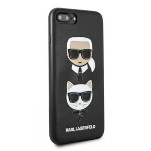 Karl Lagerfeld Hard Case do iPhone 7 Plus/8 Plus czarny/Karl & Choupette