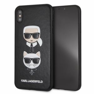 Karl Lagerfeld iPhone Xs Max hardcase black Karl & Choupette