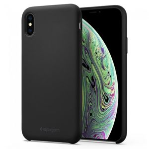 Spigen Silicone Fit Case iPhone X/XS černý