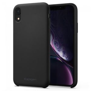 Spigen Silicone Fit Case iPhone XR černý