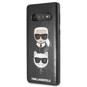 Karl Lagerfeld Hard Case pro Samsung Galaxy S10 černý/Karl & Choupette