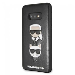 Karl Lagerfeld Hard Case pro Samsung Galaxy S10e černý/Karl & Choupette