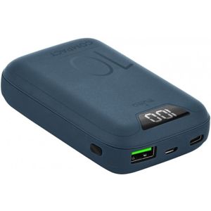 Puro Compact 10000 mAh USB-A, USB-C niebieski