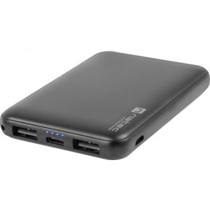 Natec Extreme Media Trevi Compact 5000 mAh 2x USB-A + 1x USB-C černý