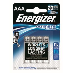 Energizer Ultimate Lithium AAA - 4 ks