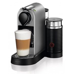 Krups Nespresso XN760B Citiz&Milk Aeroccino stříbrný