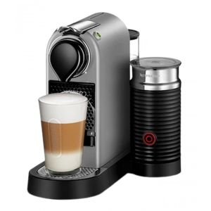 Nespresso C123 CitiZ&Milk stříbrný
