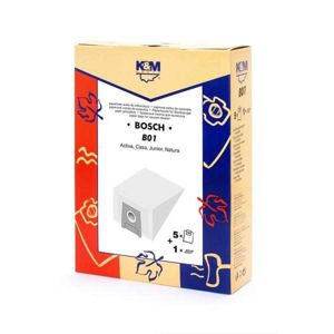 K&M B01 Bosch typ H papírové 5 ks + filtr