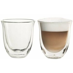 DeLonghi 2 Glass Cappuccino 190ml