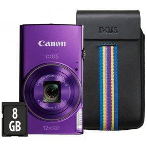 Canon IXUS 285 fialový "Essential Kit"