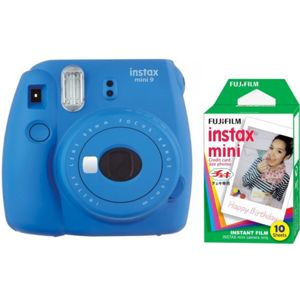 Fujifilm Instax Mini 9 tmavě modrý + film 1 pack