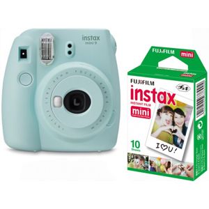 Fujifilm Instax Mini 9 světle modrý + film 1pack